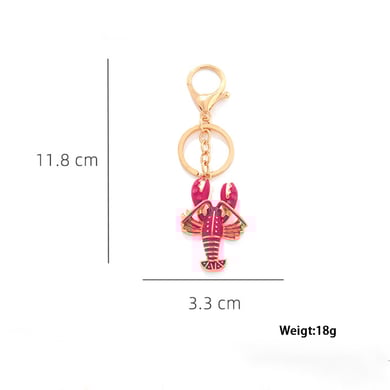Lobster Alloy Keychain h5 